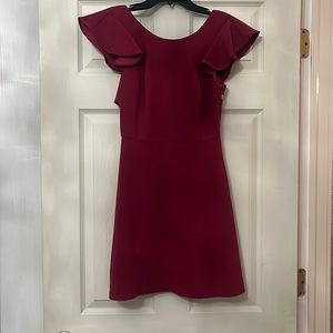 BCBGeneration Burgundy Dress